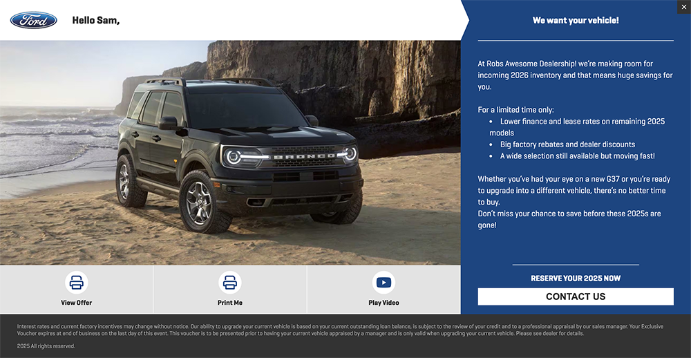 Brooklands – Ford PURL