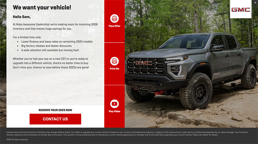 Silverstone GMC PURL template